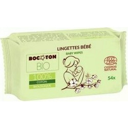 BOCOTON BIO υγρά μωρομάντηλα από οργανικό βαμβάκι 54 τεμάχια