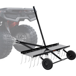 VEVOR Tow Behind Dethatcher 48" Lan Dethatcher Rake για ATV ή Mower 24 Tines