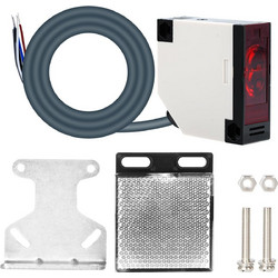 Reflector optic sensor φωτοηλεκτρικό αισθητήριο 12-24 VDC Απόσταση ανίχνευσης 0,1-4m Ρυθμιζόμενη