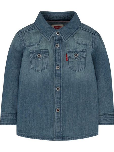 Levis Πουκάμισο Core Barstow Western Shirt 6E6866-M28 Τζην Αγόρι