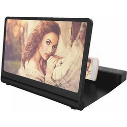 ΒΑΣΗ ΜΕΓΕΘΥΝΣΗΣ ΕΙΚΟΝΑΣ ΚΙΝΗΤΟΥ 3D 12 INCH ΜΕ BLUETOOTH F12 BLACK
