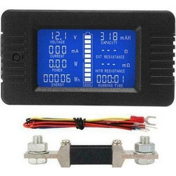 D843894 Ψηφιακό Battery Tester Ακίδας DC 0-200V
