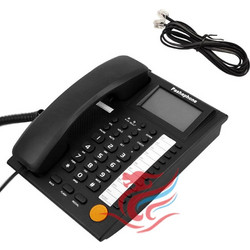 Rainbow KX-T883CID Ενσύρματο Τηλέφωνο με Ανοιχτή Ακρόαση για Ηλικιωμένους Μαύρο