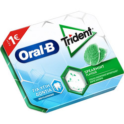 Trident Dental Care Spearmint Τσίχλες 17gr Τεμάχιο