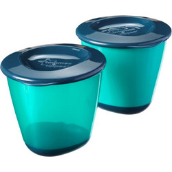 Tommee Tippee Pop-ups δοχεία αποθήκευσης φαγητού 2x110 ml