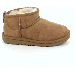 UGG Classic Ultra Mini Παιδικά Μποτάκια Ταμπά Suede με Γούνα 1130750K-CHE