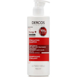Vichy Dercos Energising Aminexil Σαμπουάν κατά της Τριχόπτωσης 400ml