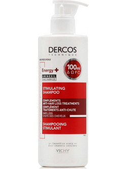 Vichy Dercos Energising Aminexil Σαμπουάν κατά της Τριχόπτωσης 400ml