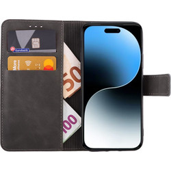 LIME ESSENTIAL ΘΗΚΗ IPHONE 16 PRO MAX 6.9in MAGNET BOOK STAND CLIP GREY