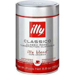 Illy Classico Καφές Φίλτρου Αλεσμένος 250gr