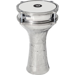 VATAN VT-EM11 Silver Τουμπελέκι Αλουμινίου Σκαλιστό 6''