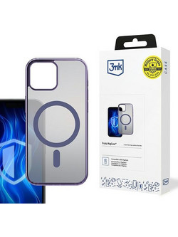 3MK Frosty MagCase - θήκη για Apple iPhone 15 - Μωβ