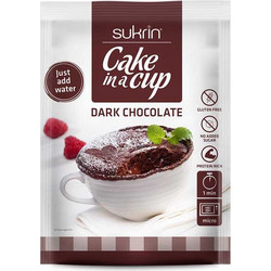 Cake in a cup Σοκολατένιο Kεικ χ/ ζάχαρη Sukrin 75g - Sukrin