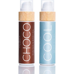 Cocosolis Cool After Sun Oil 110ml & Choco Sun Tan Body Oil 110ml