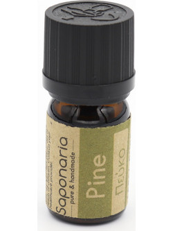 Saponaria Βιολογικό Αιθέριο Έλαιο Πεύκο 5ml
