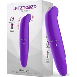 LateToBed Morton Δονητής G-Spot 13cm Μωβ
