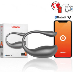 Oninder Nairobi Vibrating Egg Δονητής Egg για Ζευγάρια με App Control Μαύρος
