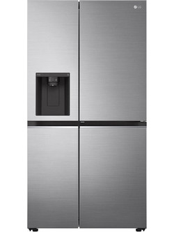 LG GSJV71PZTE Ψυγείο Ντουλάπα 635lt Full No Frost Υ179xΠ91.3xΒ73.5cm Inox