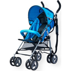 Caretero Alfa Καρότσι Μωρού Μπαστούνι Blue