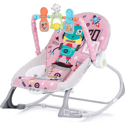 Chipolino Baby Spa Ηλεκτρικό Relax Μωρού Κούνια με Μουσική & Δόνηση έως 18kg Ροζ