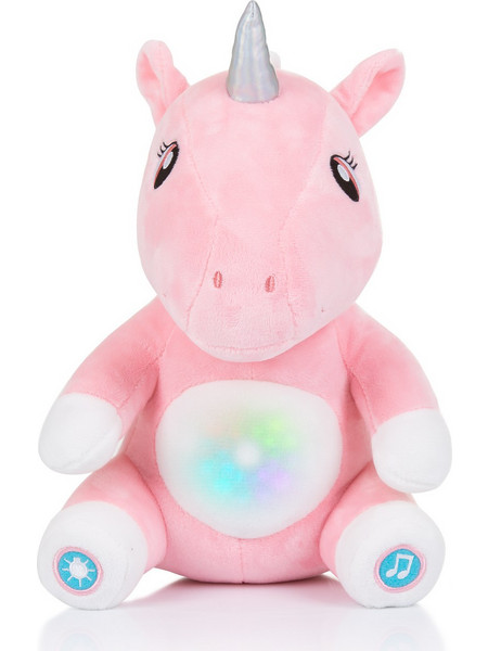 Plush toy with music and lamp Unicorn