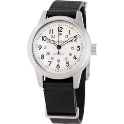 Bulova Hack Ανδρικό Ρολόι με Μαύρο Δερμάτινο Λουράκι 96A246