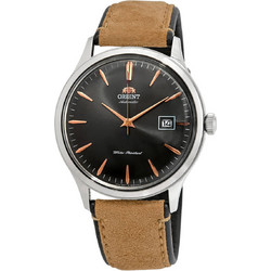 Orient Bambino Ανδρικό Ρολόι Αυτόματο με Καφέ Δερμάτινο Λουράκι FAC08003A0