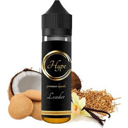 Hype Leader 12/60ml (Καπνός,Καρύδα,Μπισκότο,Βανίλια) (Flavour Shots)