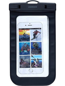 Ugreen LP716 (6941876241811) Αδιάβροχη θήκη για smartphone IPX8, μαύρη