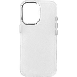 Glitter Case for iPhone 16 - transparent with glitter