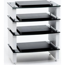 Custom Design Custom Design Milan Reference 10 Acoustics Hi-Fi 4 White With Black Glass 15765