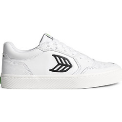 CARIUMA VALLELY SHOES WHITE PREMIUM LEATHER BLACK