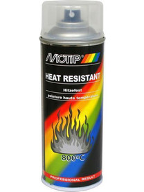 Motip Heat Resistant Σπρέι Θερμοκρασίας Clear 400ml