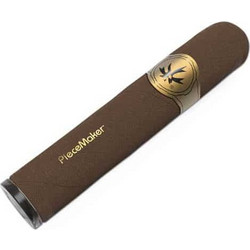 PieceMaker Kuban Silicone Pipe Dark Brown