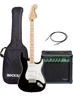 Fender Squier Affinity Strat MN Premium Bundle I