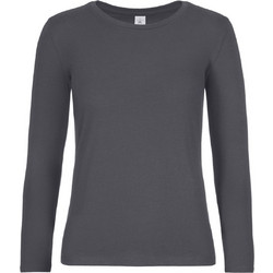 Γυναικείο μακρυμάνικο T- Shirt B & C TW08T Dark Grey