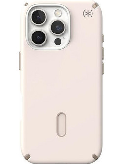 Speck Iphone 16 Pro Case (150700-3214) Presidio Pro + Clicklock (Bleached BONE/Heirloom GOLD)