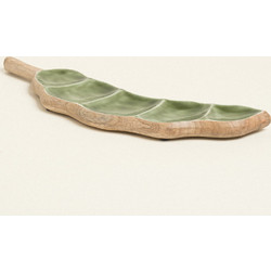 ΠΙΑΤΕΛΑ ΞΥΛΙΝΗ ΜΕ ΣΜΑΛΤΟ ΦΑΣΟΛΙ 11 x 50 cm - Beauty Home