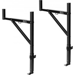 VEVOR Ράφι Φορτηγού, Ρυθμιζόμενο Ύψος 98-110cm, Χωρητικότητα 113kg, Ανθεκτικό Ράφι για Καγιάκ, Σανίδα, Ξυλεία, Σκάλα PKHJHJGYZTB19IY13V0