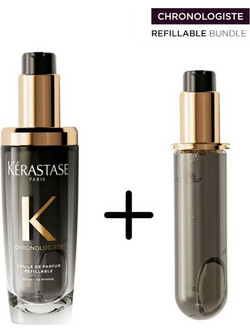 Kerastase Chronologiste L'Ηuile De Parfum Refillable Bundle 75ml + 75ml