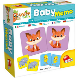 Lisciani Giochi Carotina Baby Memo Puppies Επιτραπέζιο Παιχνίδι για Παιδιά 1+ Ετών για 1+ Παίκτες