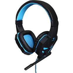 Aula Prime Gaming Headset Over Ear Black Blue
