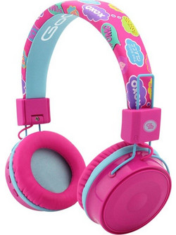 GoGEN HBTM32 Ασύρματα Bluetooth Παιδικά Ακουστικά On Ear Ροζ