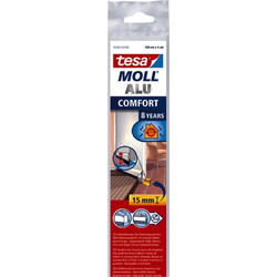 ΒΕΡΓΑ ΠΟΡΤΑΣ. COMFORT ALU 1m, 15mm ΛΕΥΚΟ 05405 TESA MOLL