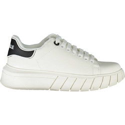Gaelle Paris Addict Γυναικεία Sneakers Λευκά Μαύρα GBCDP2965