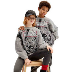 Desigual παιδικό τζιν παντελόνι - 24WGKD01 Ανθρακί