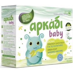 Αρκάδι Baby Σκόνη Πλυντηρίου με Πράσινο Σαπούνι 20 Μεζούρες