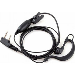 Baofeng Double Pin Ακουστικό Ασύρματου Πομποδέκτη UHF/VHF Συμβατό με UV-5R/UV 82/GT-3/UV-B5/UV B6/UV-5RE/BF-888s