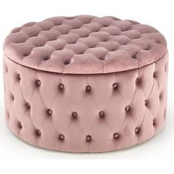 NUNEZ pouffe color: pink