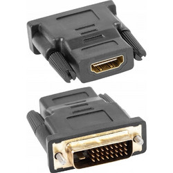 Lanberg AD-0010-BK cable gender changer HDMI DVI-D Black